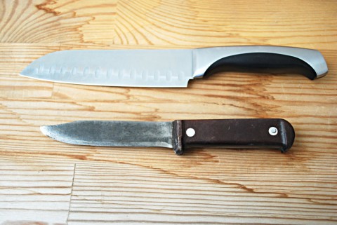 два ножа