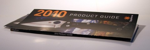 печатный каталог Spyderco 2010 Product Guide