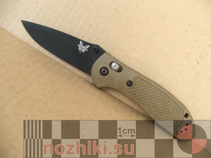 складной нож с клинком около 9см: Benchmade Griptilian BM551BKSN