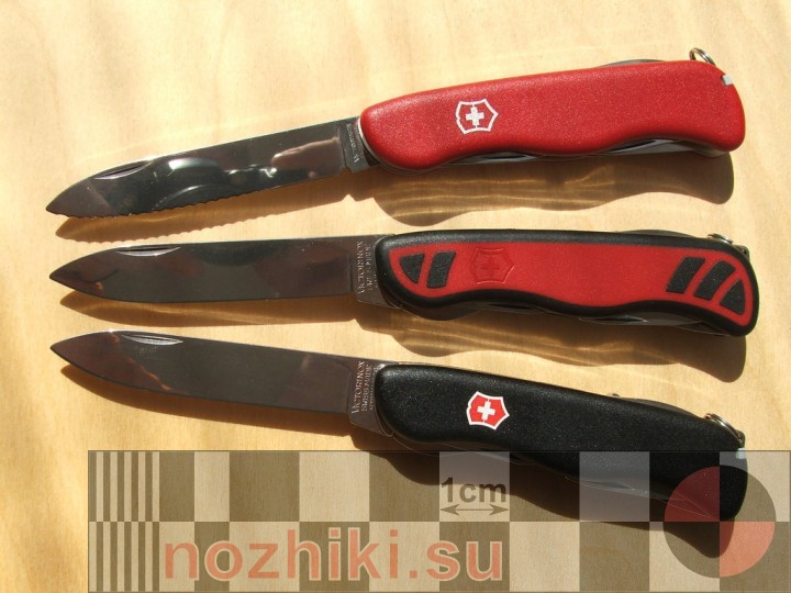 клинки ножей Викторинокс 111 мм (двурукие)