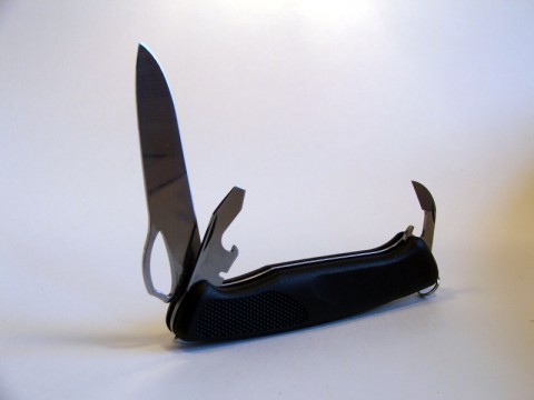 двухрядный однорукий нож