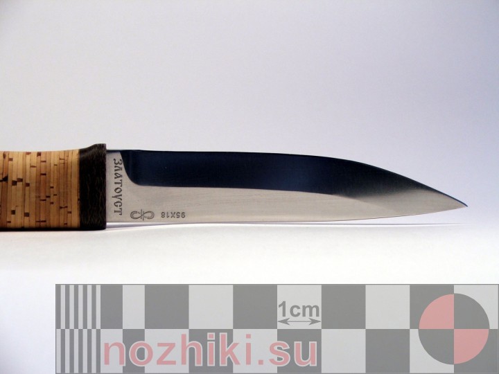 клинок ножа АиР Пескарь из 95Х18