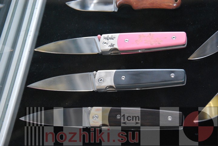 складные ножи из мастерской Чебуркова