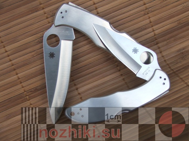 ножи с металлическими рукоятками - Delica и Endura
