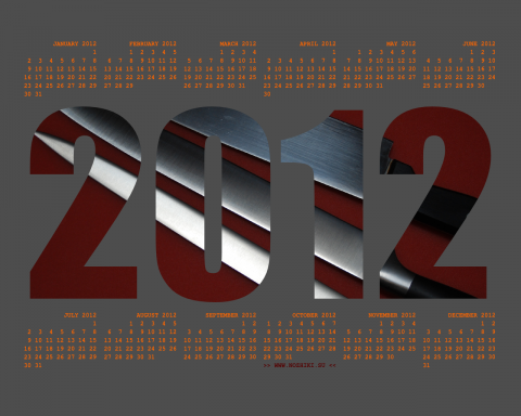 календарь на весь 2012 год на рабочий стол