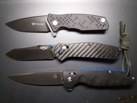черные ножи